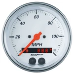 3-3/8 Speedometer 120MPH Gps Arctic White Series Autometer 1349. Fixed Price $464.43.