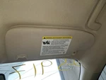 2015 Ford Fusion Passenger Sun Visor Tan Oem Used 268-02217R 4DR. Fixed Price $80.70.