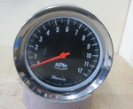 Faria Vintage 12,000 12K Rpm Tachometer & Sender, Sending Unit #12-TF. Fixed Price $115.00.