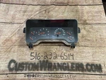 111,908 Miles 2003 2004 Jeep Wrangler Tj Lj Instrument Cluster Speedometer Gauge. Fixed Price $1119.99.