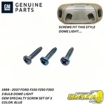 1999 - 2007 Ford F150 F250 F350 Excursion Roof Dome Light Map Set. Fixed Price $16.03.