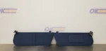 1995 Ford F250 Super Duty Sun Visor Set Pair Left Right Blue. Fixed Price $114.75.