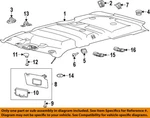 Ford Oem 11-19 Explorer Roof Interior Trim-headliner Mount Plate DB5Z7804082A. Fixed Price $8.47.