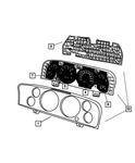 Genuine Mopar Speedometer Gauge 5018112AA. Fixed Price $14.07.