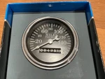 Stewart Warner Wings 3-3/8" 160 Mph Speedometer Mechanical Black Face For Parts. Fixed Price $129.99.