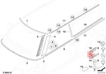 Genuine Mini Cooper One R55 R56 Coop.s Jcw 1.6 2.0 Sd Se Clip 51132754026. Fixed Price $7.03.