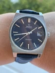 Omega Geneve Watch 166.0118 Automatic CAL.1481 Mens 34.5MM Blue Dial Swiss Made. Fixed Price $799.00.