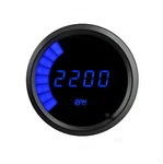3/8" Universal Digital Tachometer Bargraph Gauge Blue Led Black Bezel. Fixed Price $138.95.