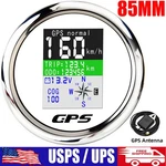 85MM Lcd Digital Gps Speedometer Odometer Gauge For Marine Boat Car Truck Atv Us. Fixed Price $46.82.