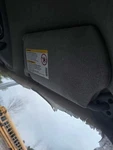 Passenger Right Sun Visor Illuminated Fits 03 Grand Prix 335116. Fixed Price $50.00.