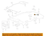 Gm Oem 18-23 Encore Gx Roof Interior Trim-grille 39076926. Fixed Price $31.98.