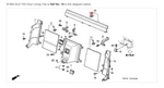 Honda Acura Genuine Oem Nsx Door Lining Clip Rear Bulkhead 91560-SL0-T00. Fixed Price $6.19.