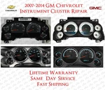 07-13 Cluster Repair Service Silverado Sierra Suburban Tahoe Yukon Chevrolet Gm. Fixed Price $57.99.