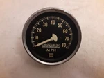 ** ( 1 ) Vintage Stewart Warner 0-80 Mph Gauge Mileage Reads 527582. Fixed Price $75.00.