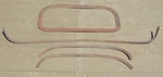 1939-47 Dodge Pickup Truck Headliner Trim Strips Kit 1946-1968 Ffpw Power Wagon. Fixed Price $250.00.