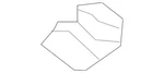 Genuine Volkswagen Headliner Clip 6X0-867-549. Fixed Price $14.48.