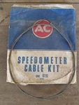 New Nos Speedometer Cable Assembly Kit Ac 616 6451095 61" Camaro 1970-1989. Fixed Price $19.99.