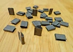 10 Old Vintage Headliner End Clips! For Mopar Body Cuda Dart Duster Etc. Fixed Price $38.00.