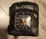Vintage 1955 Sangamo Tachograph With Key Clock Tachometer Speedometer Model Aa. Fixed Price $150.00.