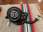 2008 Triumph Bonneville Gauge Cluster Speedometer. Fixed Price $220.00.