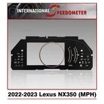 Speedometer Faceplate Fits 2022-2023 Lexus Nx 350 (mph). Fixed Price $43.35.