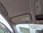 2013 Toyota Prius Driver Left Sun Visor Used 4DR Htbk Gry Itc 10. Fixed Price $80.70.