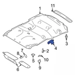 Genuine Ford Headliner Bracket 7L1Z-7829019-A. Fixed Price $13.14.