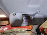 2012 Chevrolet Sonic Used Passenger Right Sun Visor Mirror Gray 268-02101R. Fixed Price $80.70.