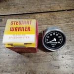 Stewart Warner D-550-BS Speedometer Open Box Never Used. Fixed Price $340.55.