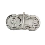 Mcvan Christopher Protect Us 18 Wheeler Trucker Auto Visor Clip With. Fixed Price $24.19.