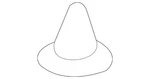 Genuine Nissan Headliner Clip 01553-10711. Fixed Price $5.22.