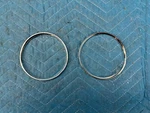 Lexus LX470 Speedometer Cluster Cover Ring Chrome 2PC Set 2004 2005 Oem. Fixed Price $45.00.