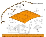 Gm Oem 07-13 Sierra 1500 Cab Interior Trim-headliner 19352340. Fixed Price $1617.23.