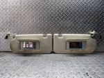 15-19 Lincoln Mkc Left & Right Sun Visor Pair Set Iluminated W/ Garage Openner. Fixed Price $74.96.