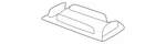 Genuine Volkswagen Headliner Reinforcement 3B0-867-599. Fixed Price $10.48.
