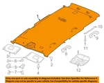 Chrysler Oem 18-20 Renegade Roof Interior Trim-headliner 6RH10MS7AA. Fixed Price $2718.62.