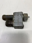 Square Stewartwarner Dual Speedometer Drive Tachograph Adapter Splitter. Fixed Price $225.00.