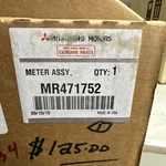 Mitsubishi MR471752 Speedometer Head/cluster 2000-05 Eclipse W/3.0W/MANTRANS Nos. Fixed Price $125.00.