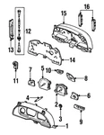 Genuine Ford Speedometer Gauge F5RZ-17255-C. Fixed Price $95.63.