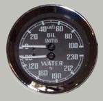 Smith Dual Gauge Water Temp / Oil Press For Mga Mgbgt Midget Sprite. Fixed Price $239.95.
