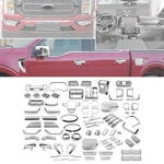 Chrome Abs Interior +outer Full Decoration Accessories Cover Ford F150 2021+. Fixed Price $46.99.