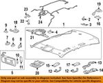 Gm Oem 16-26 CT6 Roof Interior Trim-headliner Retainer 11601777. Fixed Price $19.96.