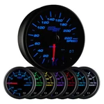 Glow Shift Black Color 3/4" In-dash Kilometer Speedometer Gauge GS-C717-KM. Fixed Price $89.99.