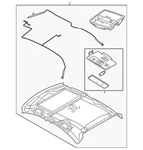 Genuine Mazda Headliner BBN2-68-030P-75. Fixed Price $739.52.