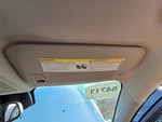 2015 Chevrolet Cruze Used Passenger Sun Visor Assembly Black 268-02171R. Fixed Price $80.70.