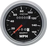 Auto Sport Comp Ii Series 3-3/8" 160 Mph Mechanical Speedometer. Fixed Price $216.99.
