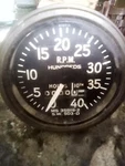 Stewart Warner Tachometer Gauge 503-D. Fixed Price $200.00.