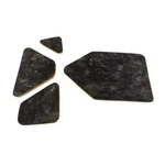 Hood Insulation Pad For 1961-1964 Lincon Continental Fiberglass Black 4PC. Fixed Price $153.12.