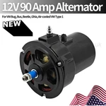 New 12V 90 Amp Black Alternator Fit Vw Bug Bus Beetle Ghia Air-cooled Type. Fixed Price $165.00.