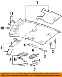 Chrysler Oem 07-10 Avenger Roof Interior Trim-headliner Fastener 1GW21DW1AA. Fixed Price $5.85.